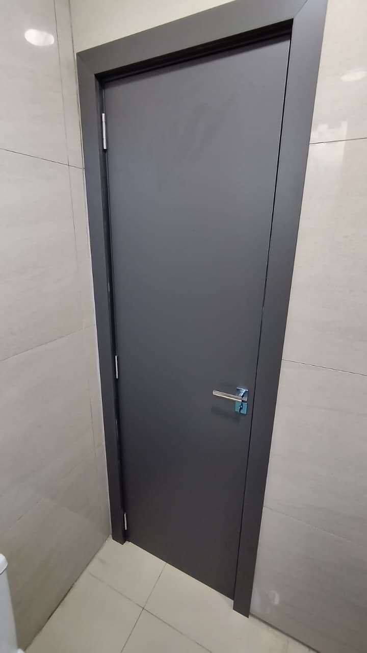 Porta interna laqueada branca — BR Portas